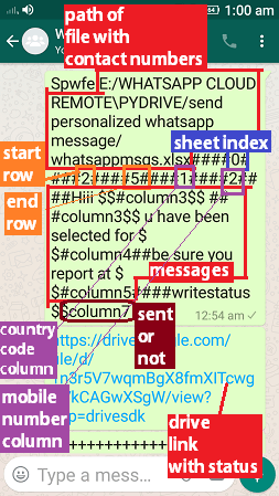 Sendpersonalizedwhatsappfromexcel command, whatsapp cloud remote
